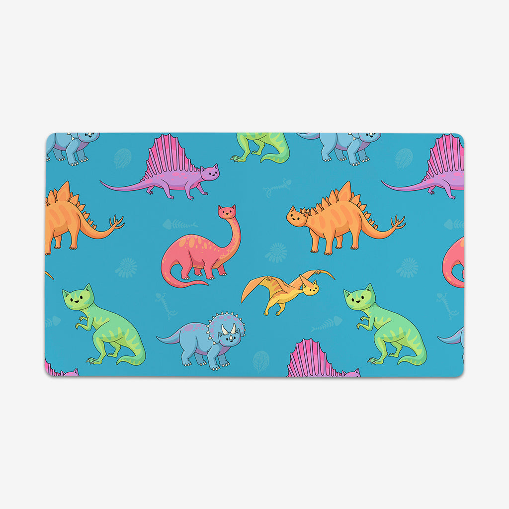 Dinosaur Cats Playmat