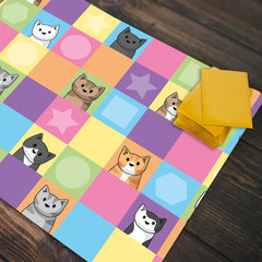 Pastel Cats Playmat