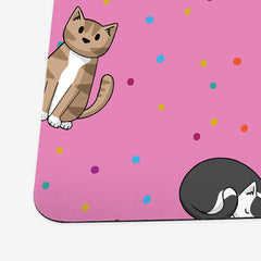 Spotty Cat Pattern Playmat