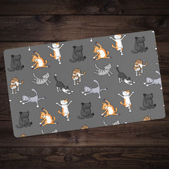 Yoga Cats Playmat