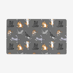 Yoga Cats Playmat