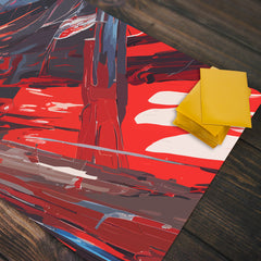 Abstract Oil Painting Playmat