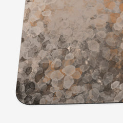Abstract Textured Brown Playmat
