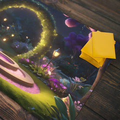 Glowing Night Garden Playmat