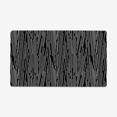 Lines on Black Playmat