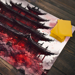 Red Town of Doom Playmat