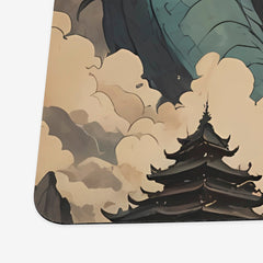Retro Style Dragon Poster Playmat