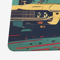 Vintage Cars And Red Hatred Playmat
