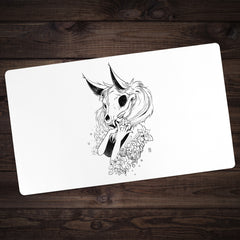 Fox Skull Girl Playmat