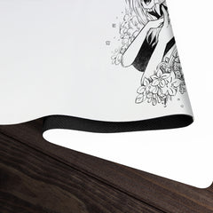 Fox Skull Girl Playmat