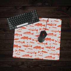Fish Stamps Mousepad