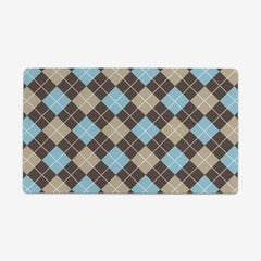 Argyle Thin Desk Mat