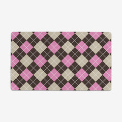 Argyle Thin Desk Mat