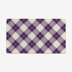 Argyle Thin Desk Mat