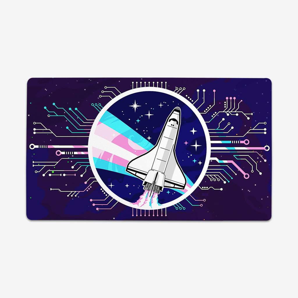 Trans Pride Space Mission Playmat