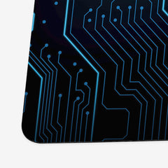 Blue Circuit Board Playmat