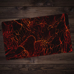 Magma Waves Playmat