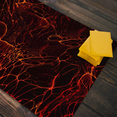 Magma Waves Playmat