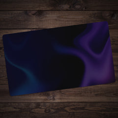 Neon Geometric Waves Playmat