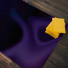 Neon Geometric Waves Playmat