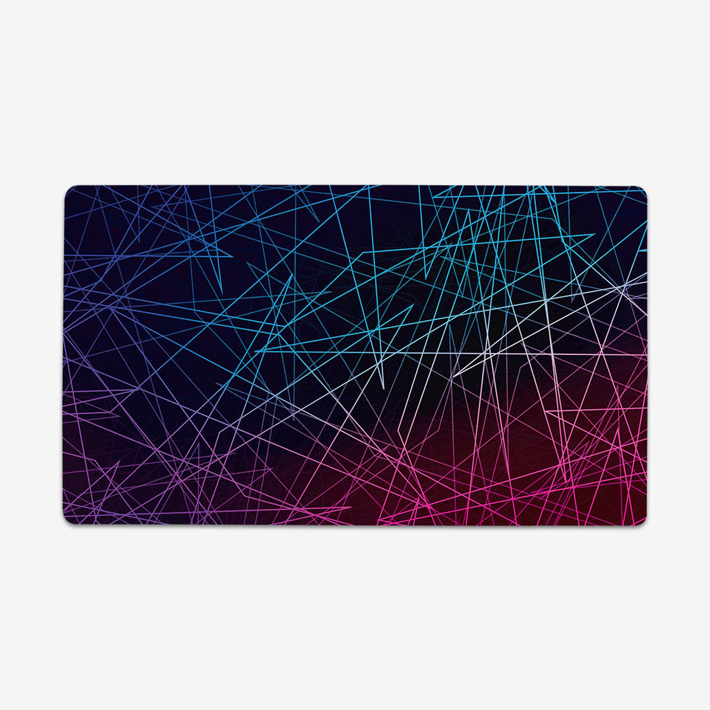 Neon Geometric Playmat