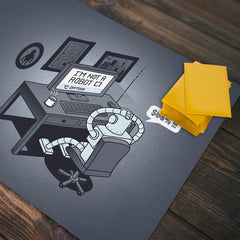 Robot Problems Playmat