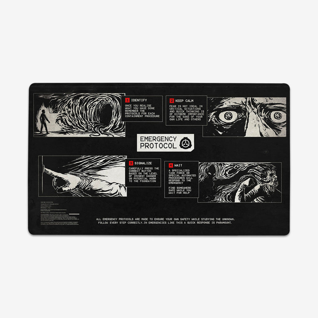 Emergency protocol Playmat