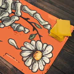 A Flowers Grave Playmat