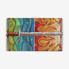 Chilled With Fire Playmat