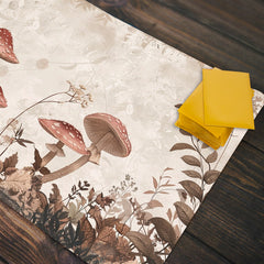Autumn Mushrooms Playmat