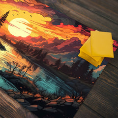 Outdoor Dream Sunset Playmat