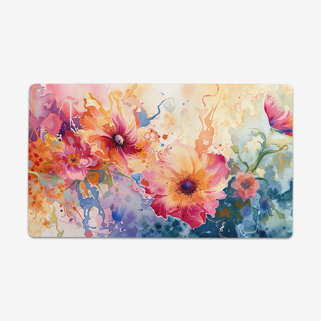 Watercolor Flowers Playmat
