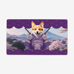 Corgi Samurai Playmat
