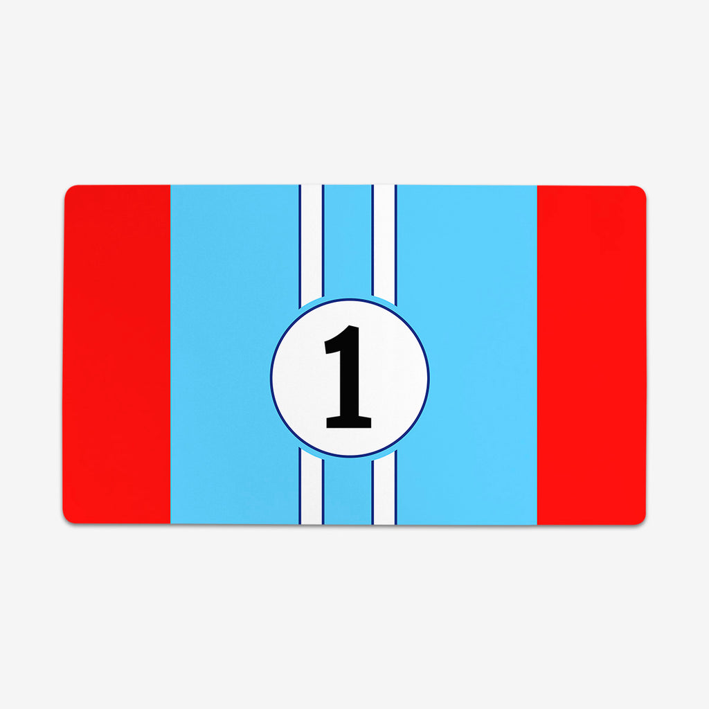 Number 1 Race Car Playmat