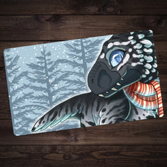 Winter Tyrannosaurus Playmat