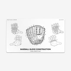 Baseball Glove Construction Break Mat