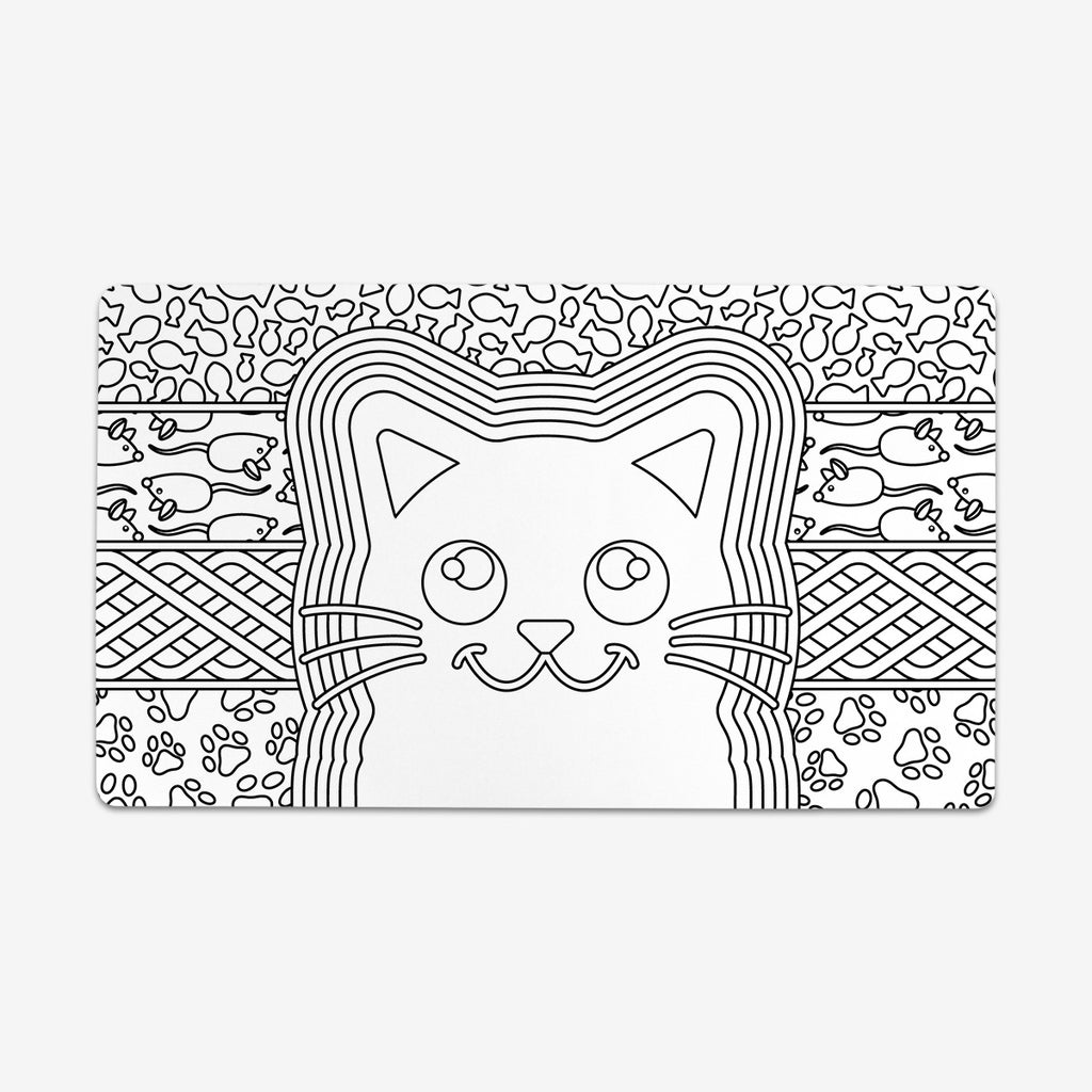 Colorbook Retro Purr Playmat