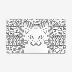 Colorbook Retro Purr Playmat