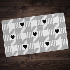 Heart Gingham Playmat
