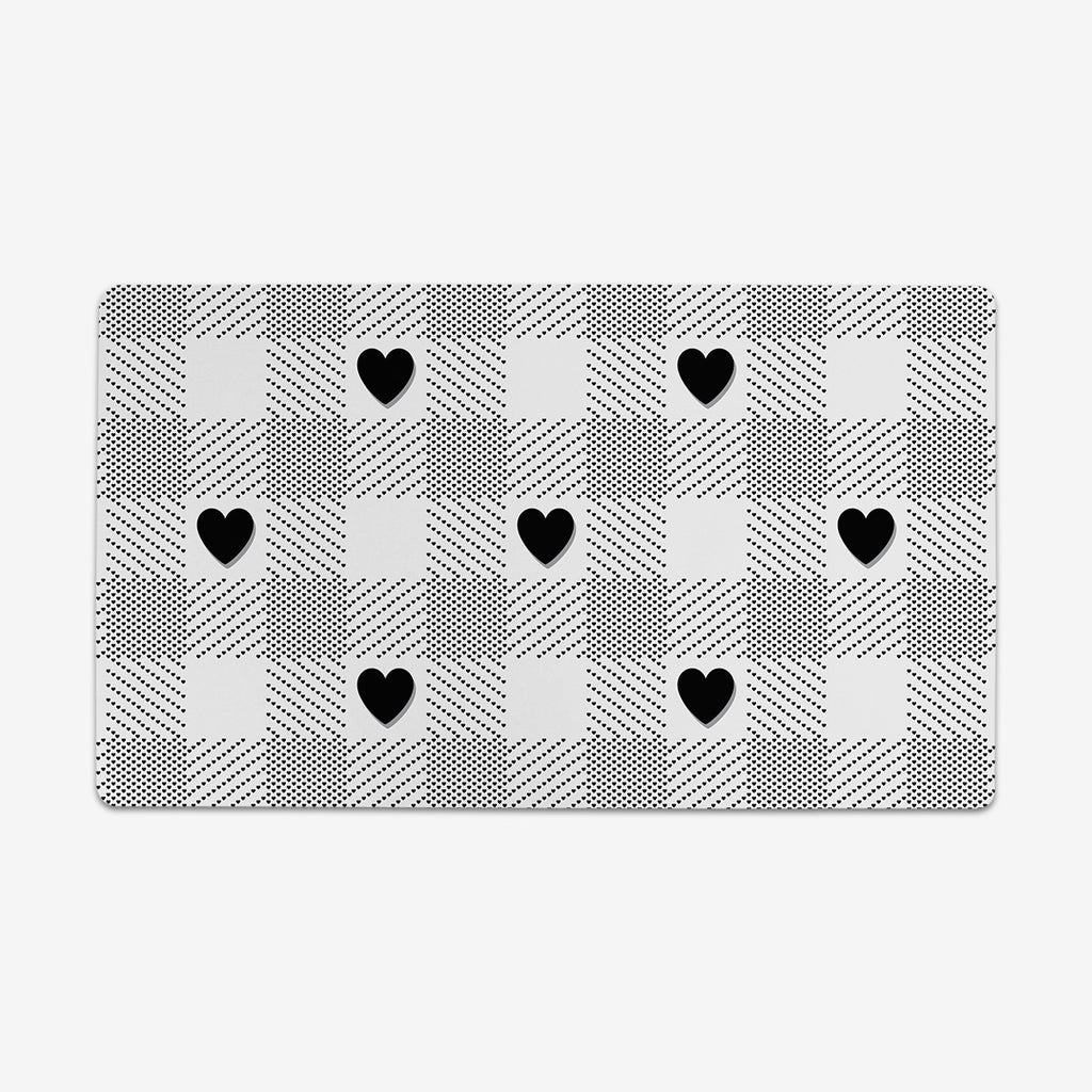 Heart Gingham Playmat