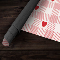 Heart Gingham Playmat