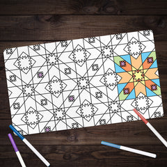 Colorbook Sun and Stars Playmat