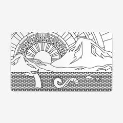 Sunset On The Pacific Playmat