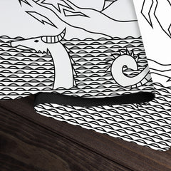 Sunset On The Pacific Playmat