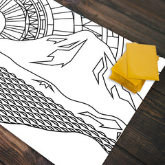 Sunset On The Pacific Playmat