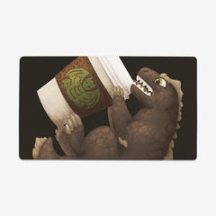 Coffee Guzzler Dragon Thin Desk Mat