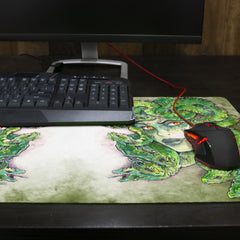 Green Gorgon Thin Desk Mat