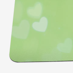 Green Hearts Playmat