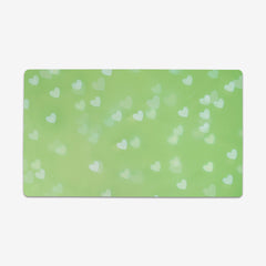 Green Hearts Playmat