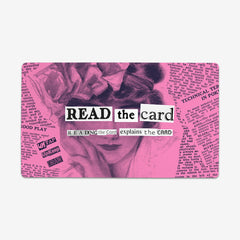 Read The Card Punk Playmat